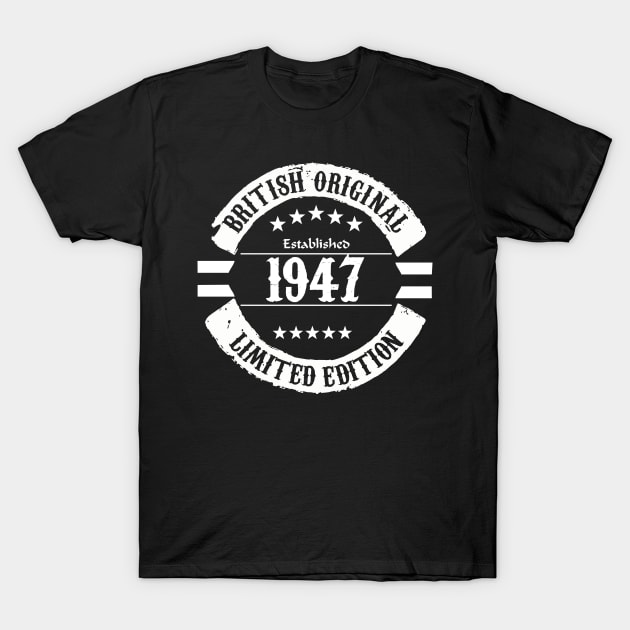 British original 1947 T-Shirt by variantees